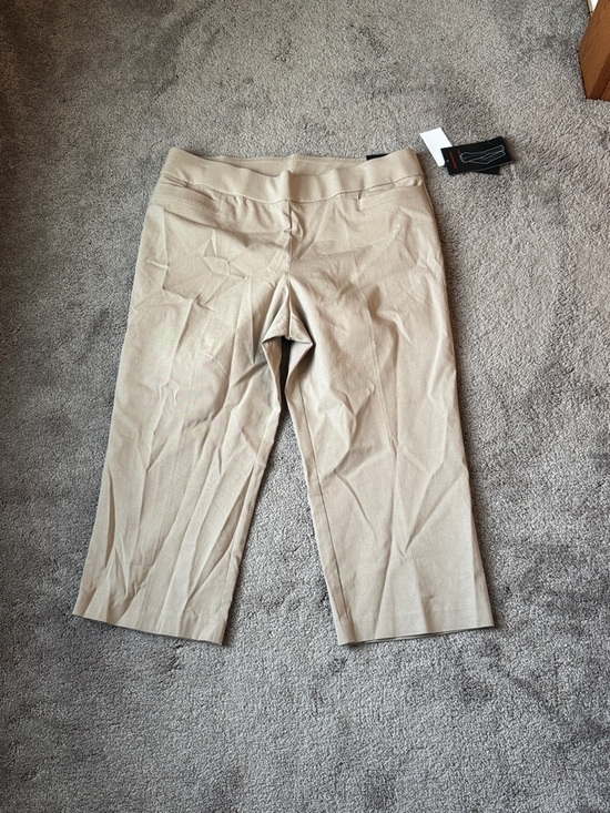 Briggs New York Pants - Briggs Khaki Comfort Waist Pull On Dress Pants SIZE 16 NWT